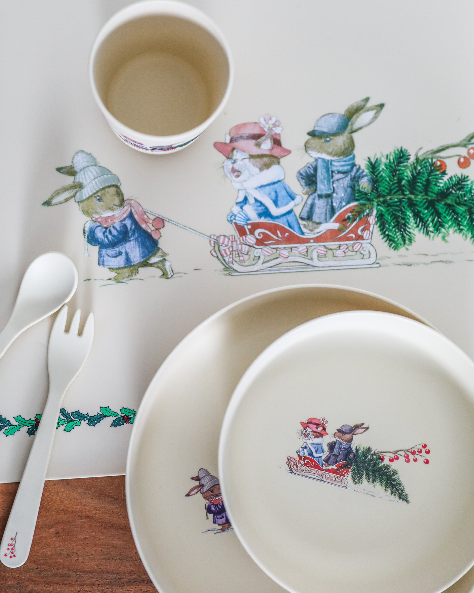 Kids Dinner Set - Merry Christmas