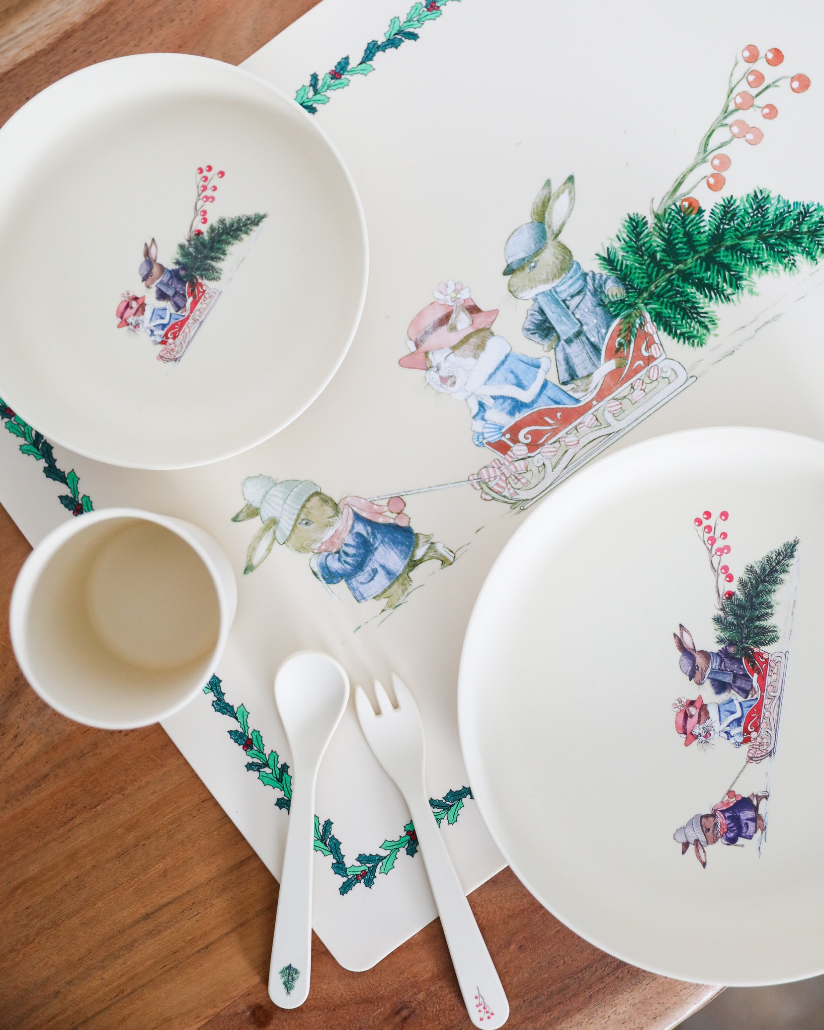 Kids Dinner Set - Merry Christmas