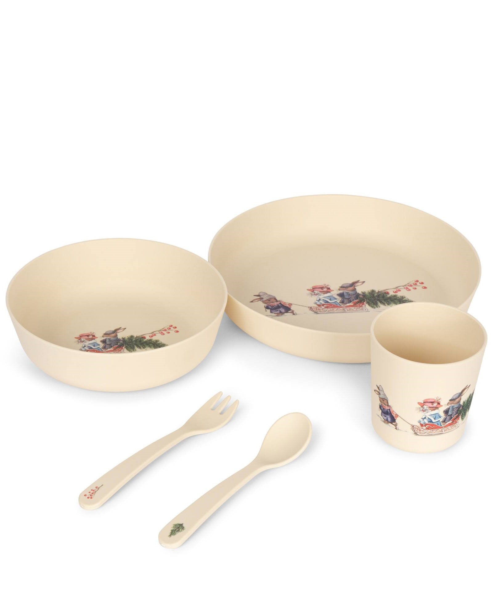 Kids Dinner Set - Merry Christmas