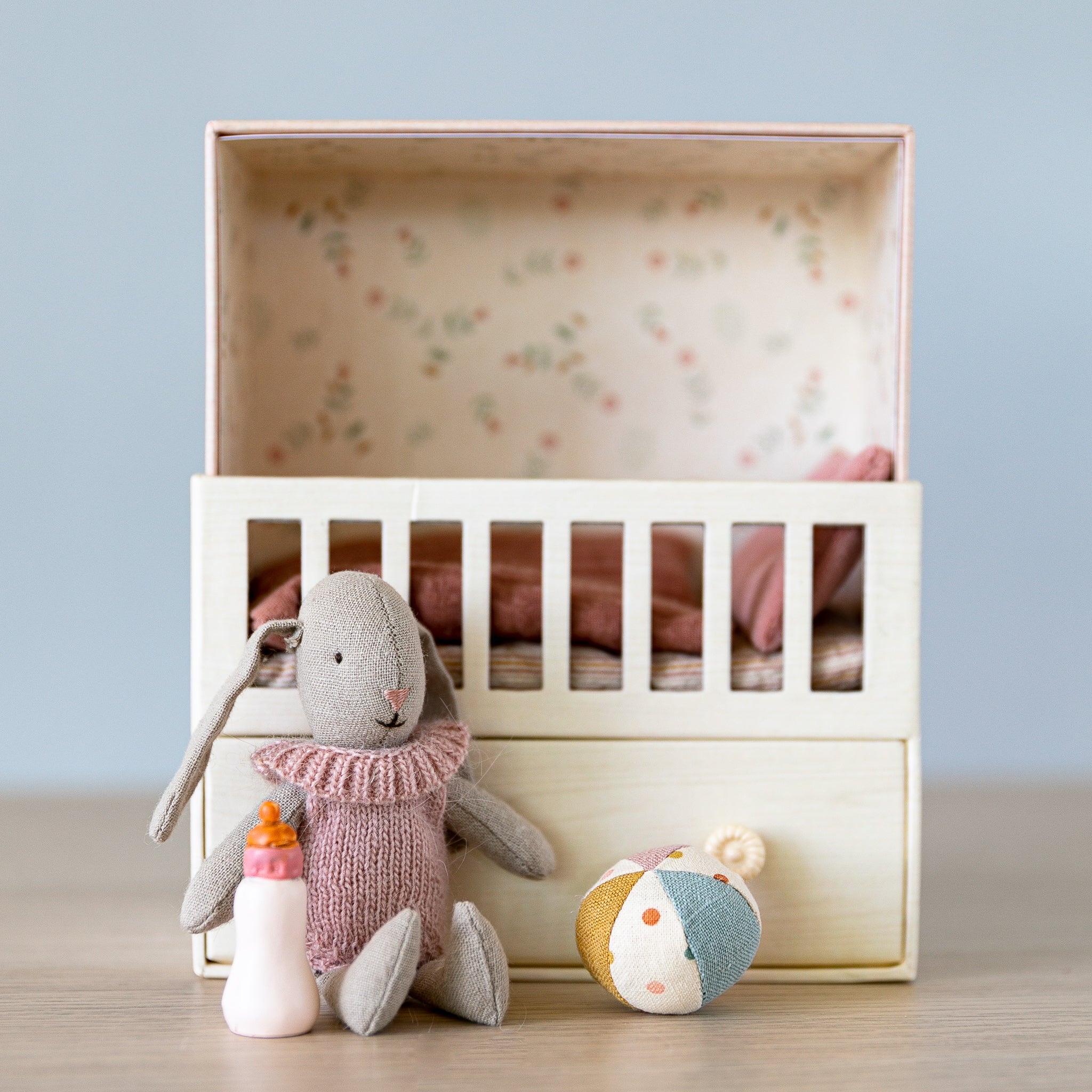 Maileg Baby Room with Micro Bunny