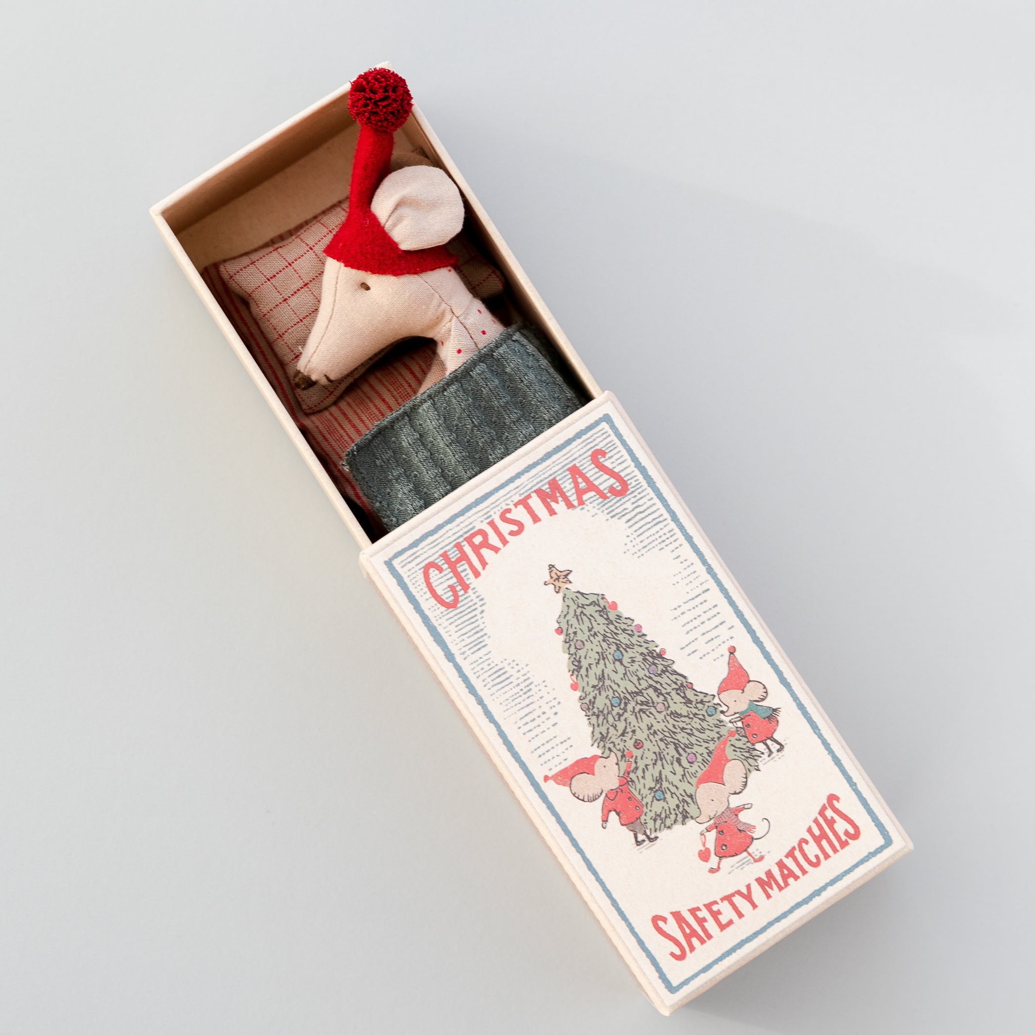 Maileg | Christmas Mouse in Matchbox