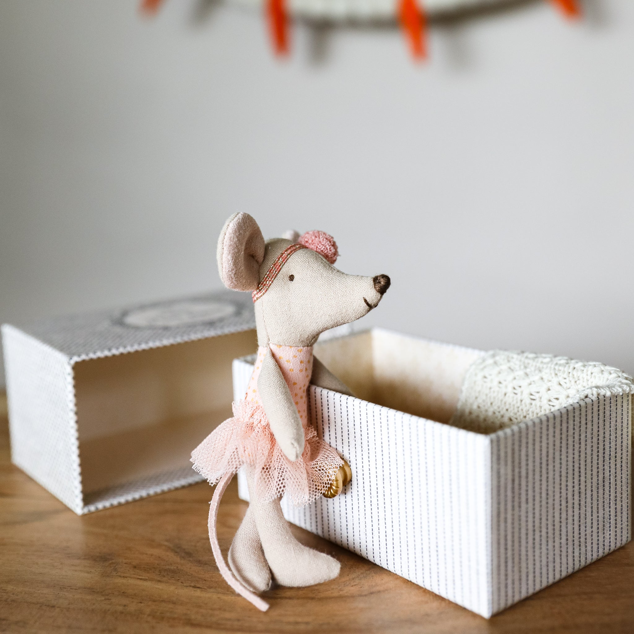 Maileg | Dance mouse in daybed, Little sister