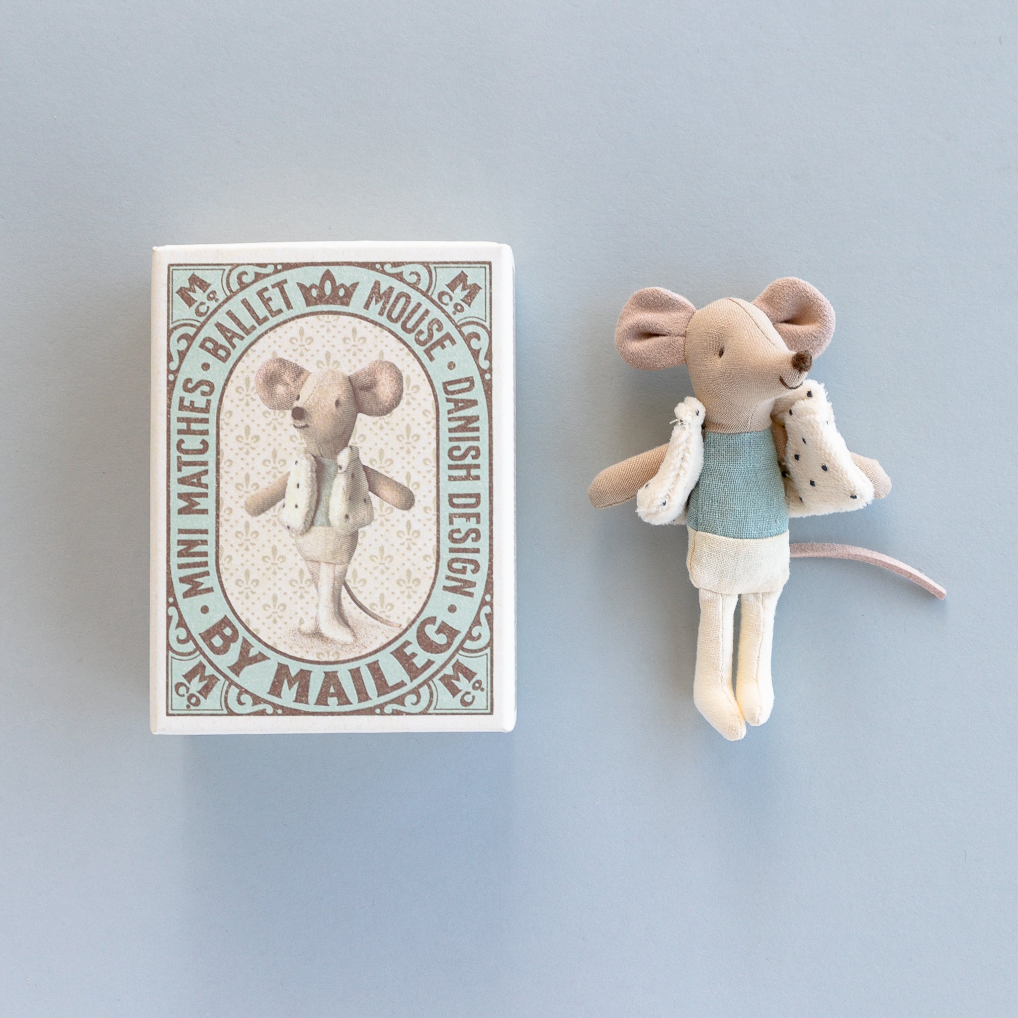 Maileg Dancer Mouse in Matchbox, Little Brother
