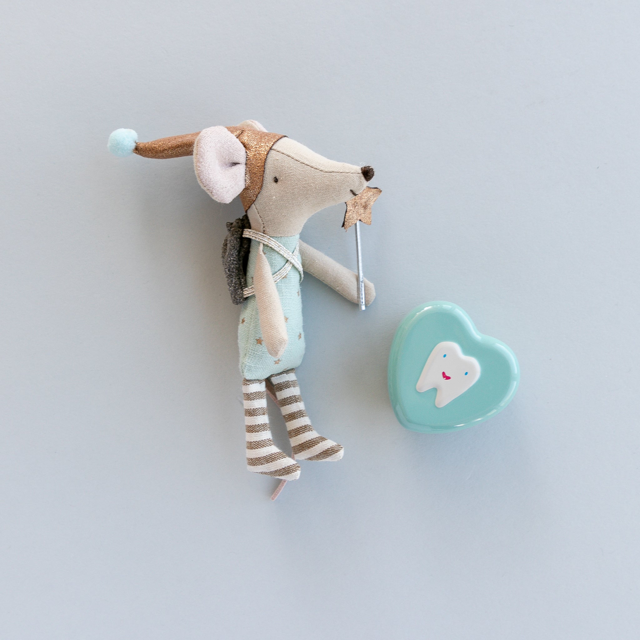 Maileg Tooth Fairy Big Brother Mouse in Matchbox