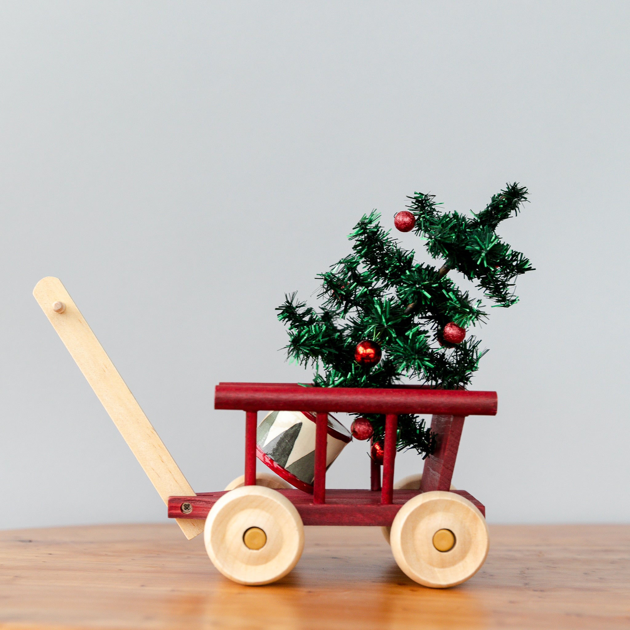 Maileg | Wagon - Dusty Red