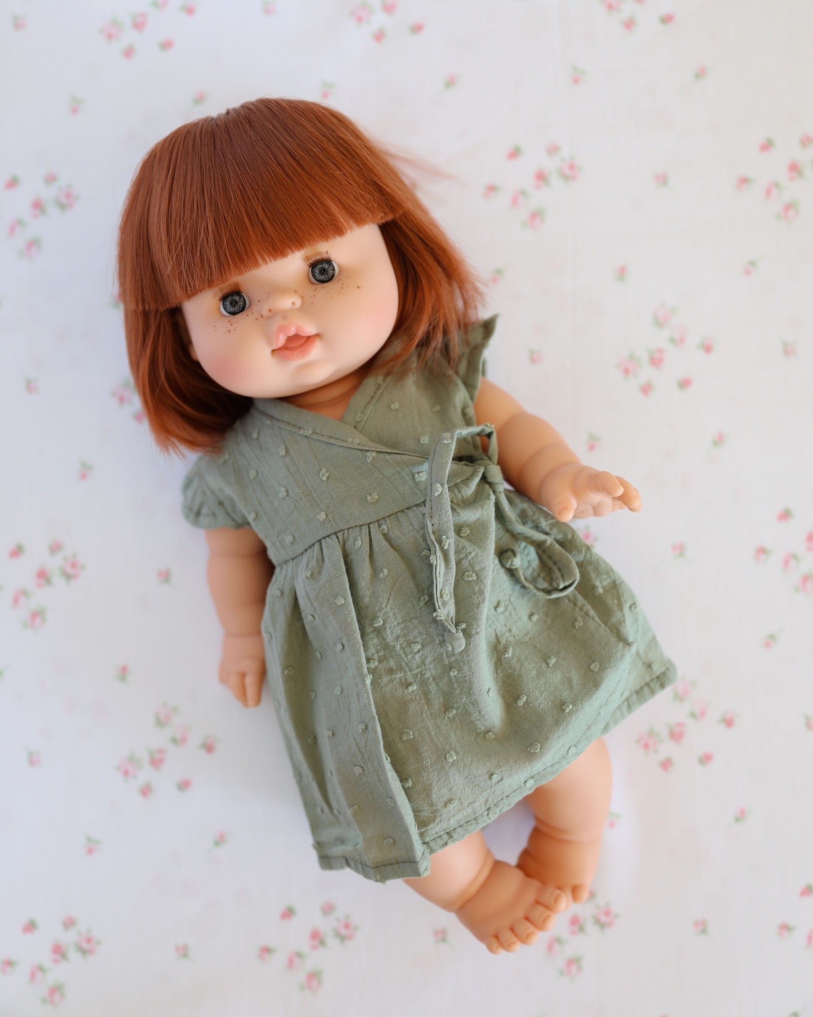 Minikane Doll Clothes - Baby Doll Dress (Mint)