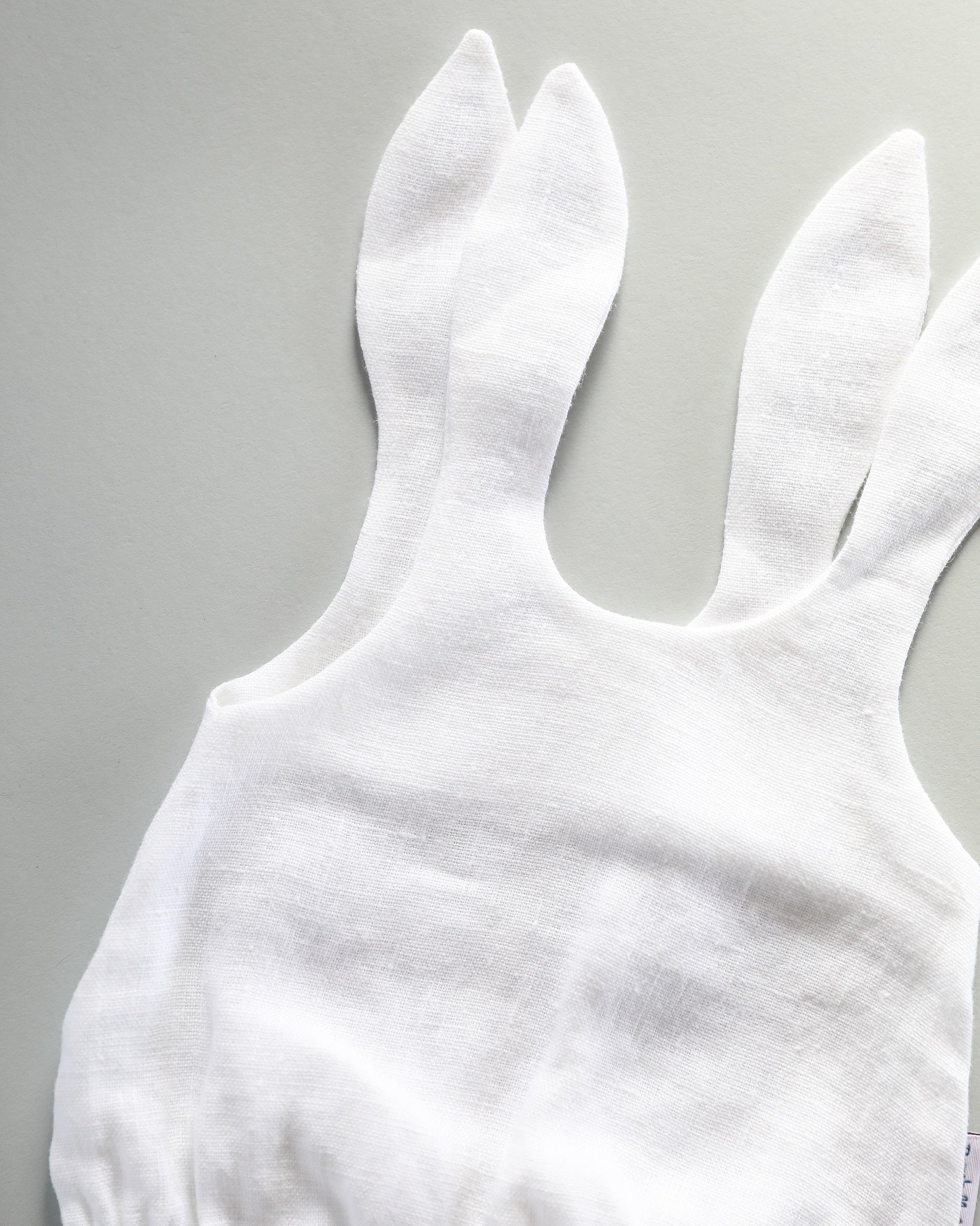 Minikane Doll Clothes | Baby Doll Linen Romper (White)