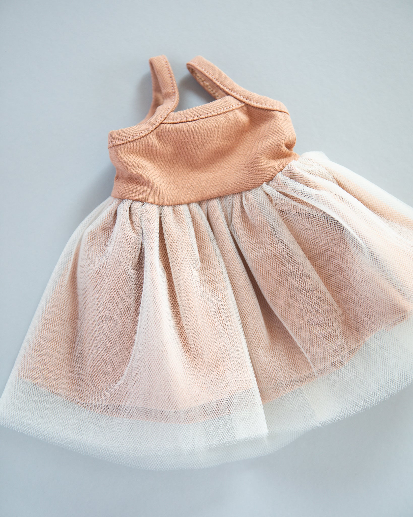 Minikane Doll Clothes | Baby Doll Tutu Dress (Dusty Pink)
