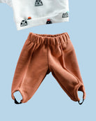 Minikane Doll Clothes | Baby Doll Sweatshirt Set Tout Shouss! - White & Brown