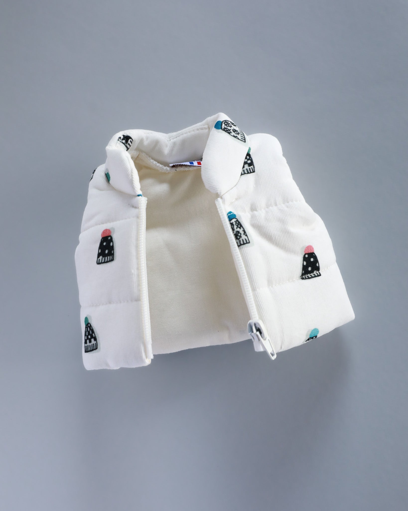 Minikane Doll Clothes | Doll Puffer Vest - Snow Hats