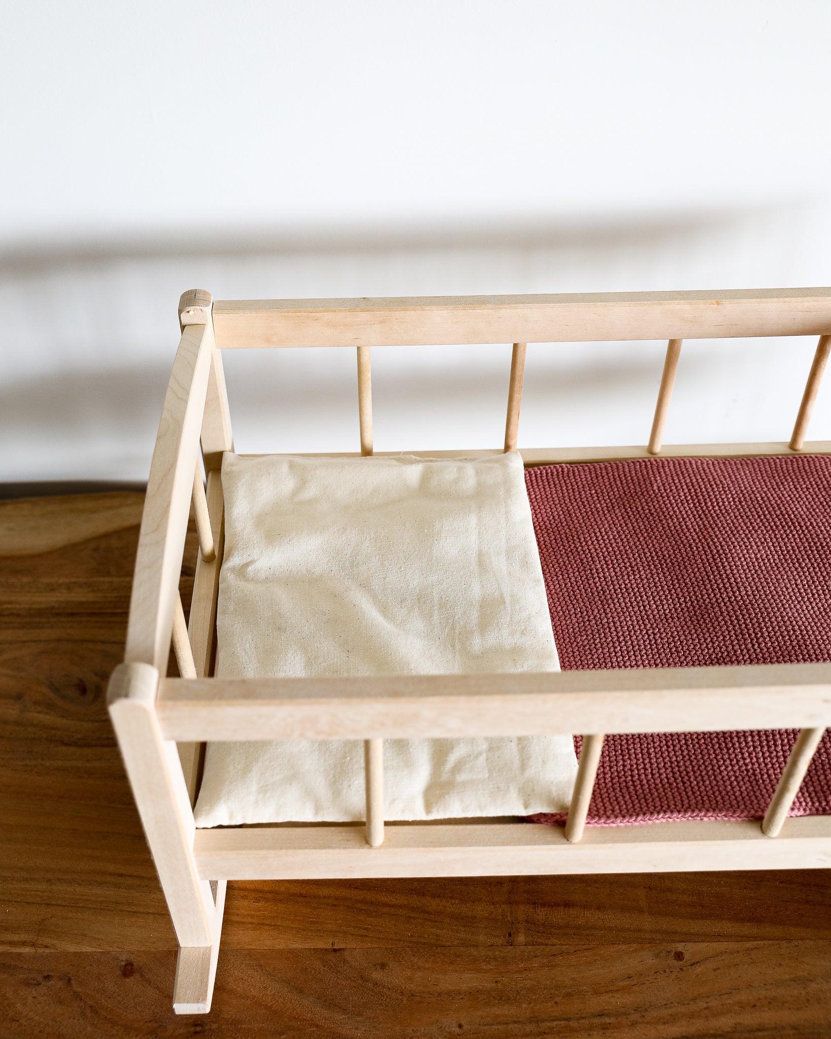 Minikane Doll Furniture | Wooden Baby Doll Cradle
