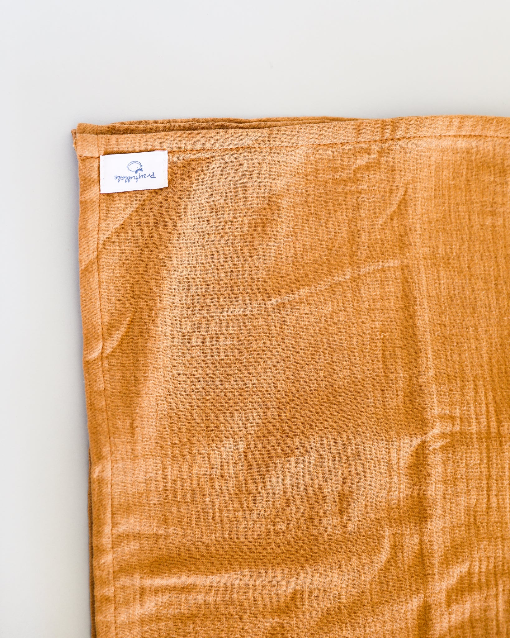 Minikane Doll Clothes | Baby Doll Muslin Swaddle Blanket (Toffee)