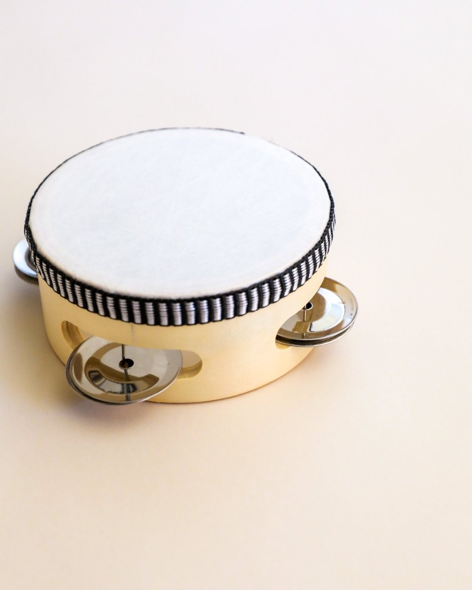 Montessori Mini Wooden Tambourine