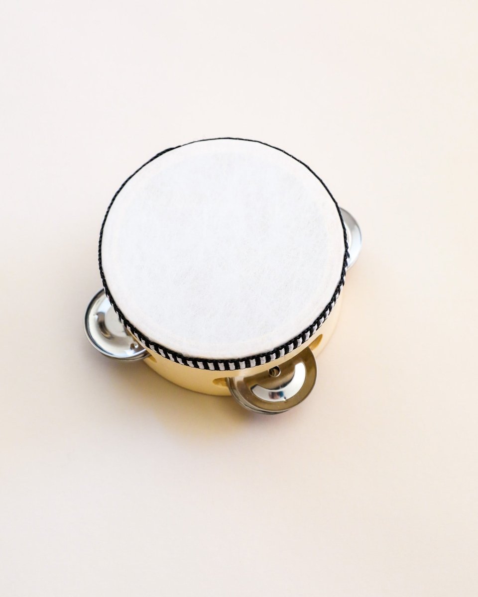 Montessori Mini Wooden Tambourine