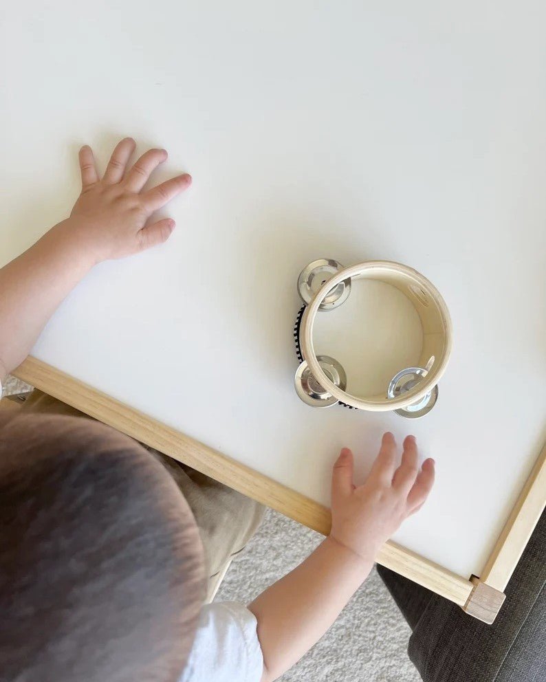Montessori Mini Wooden Tambourine