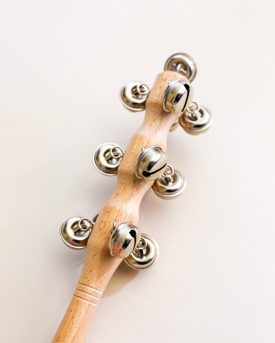 Montessori Wooden Bar Bell Shaker