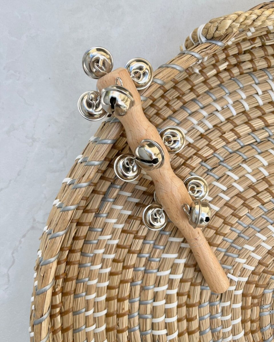 Montessori Wooden Bar Bell Shaker