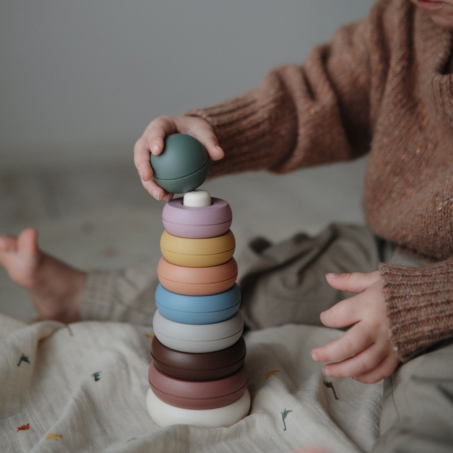 Mushie | Stacking Rings Toy