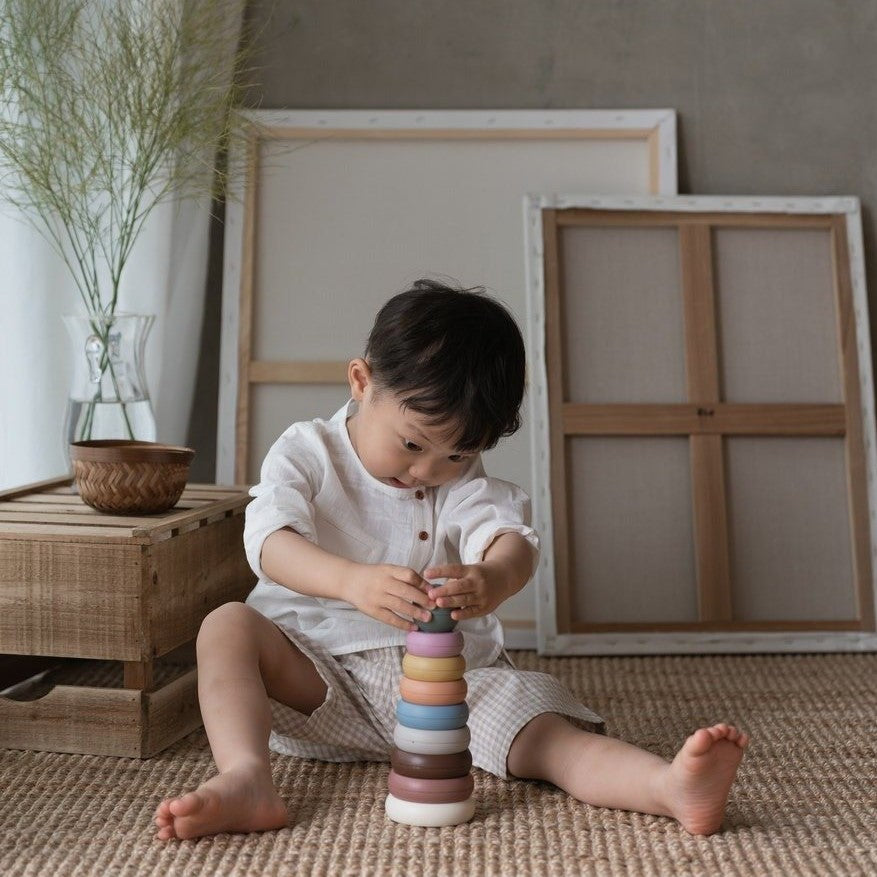 Mushie | Stacking Rings Toy