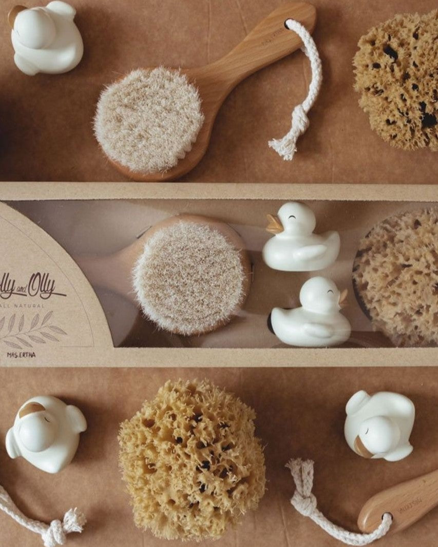 Natural Baby Bath Gift Set