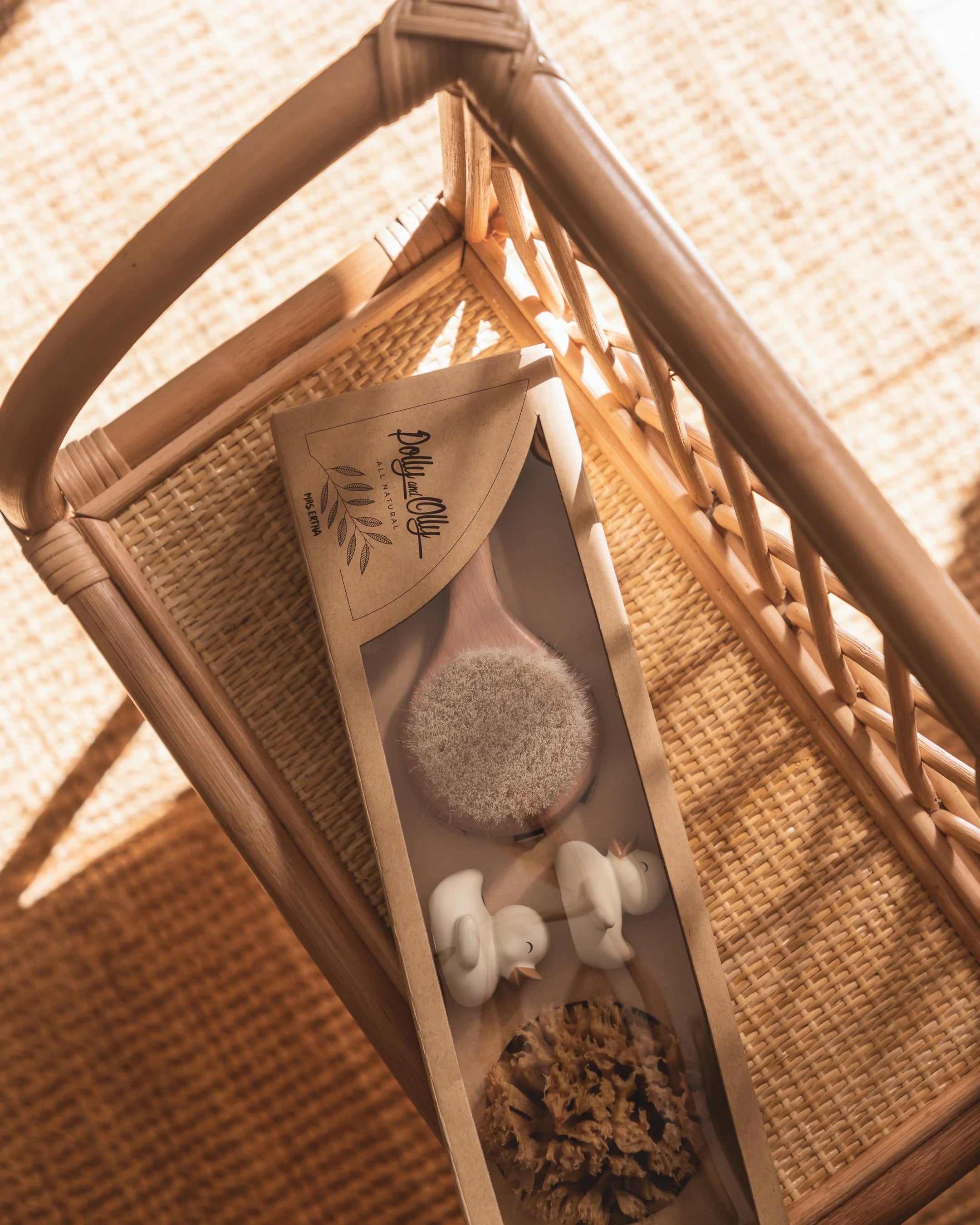 Natural Baby Bath Gift Set