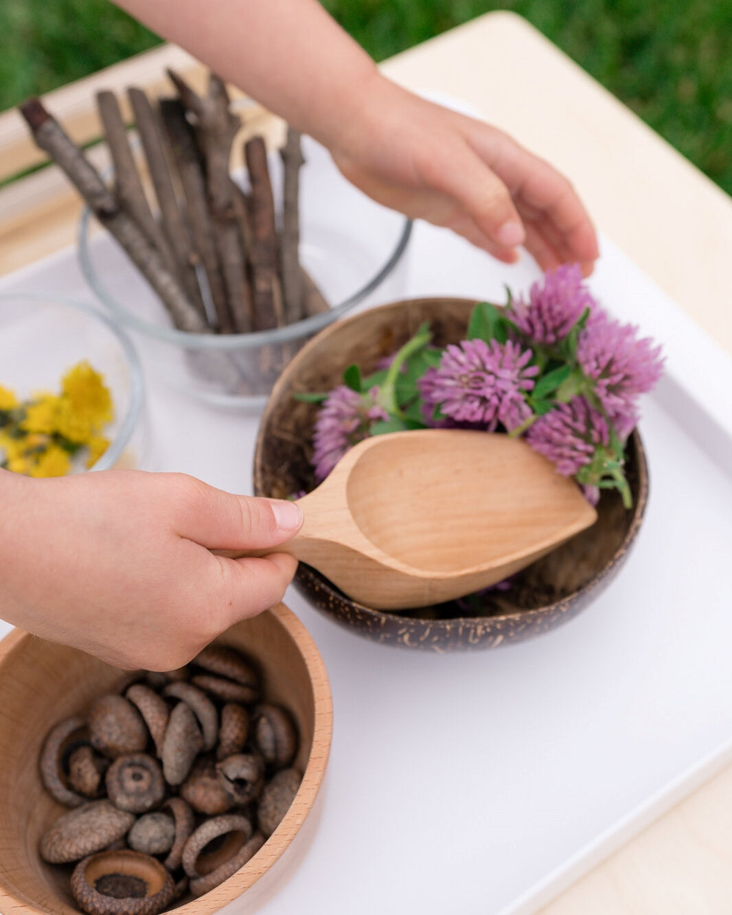 Wooden Scoop