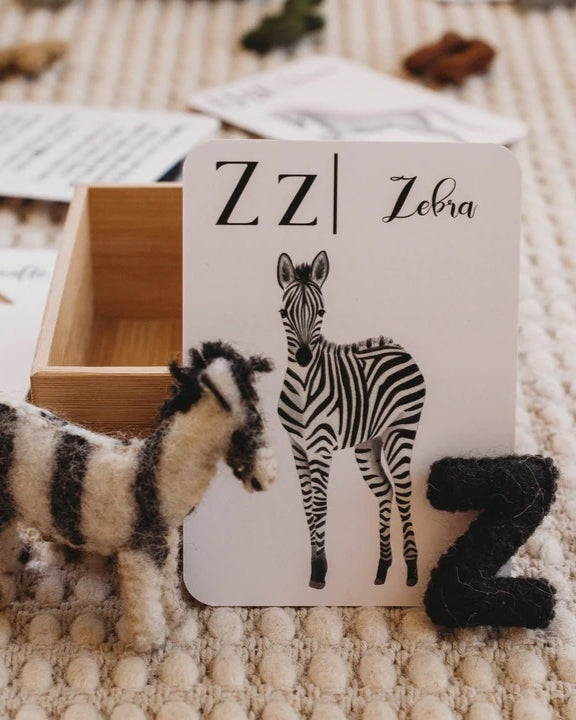 Jo Collier Designs | Nature's ABC Flashcards
