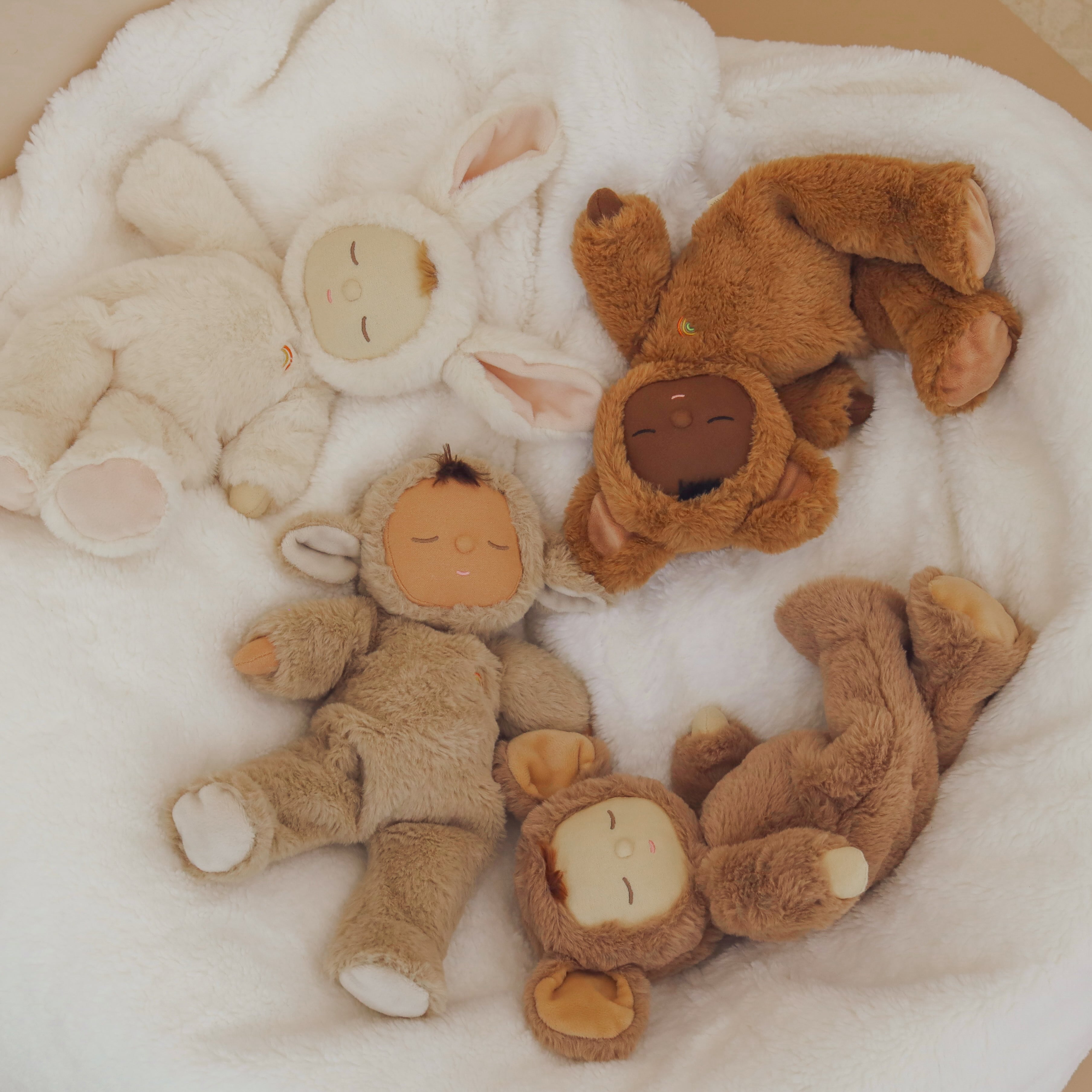 Olli Ella | Cozy Dinkum Doll - Teddy Mini