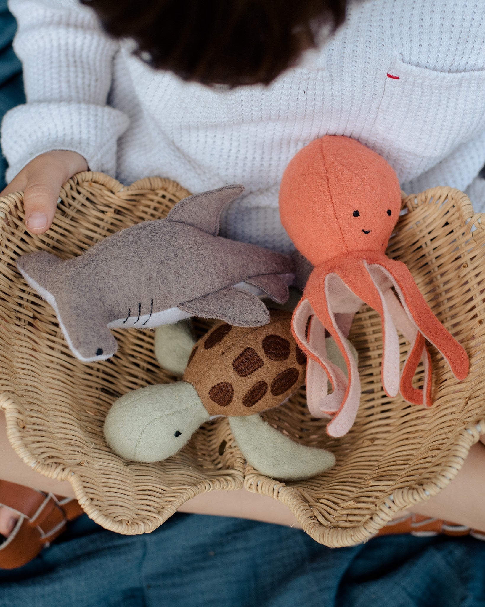 Olli Ella | Holdie Folk Felt Marine Animals (set of 3)