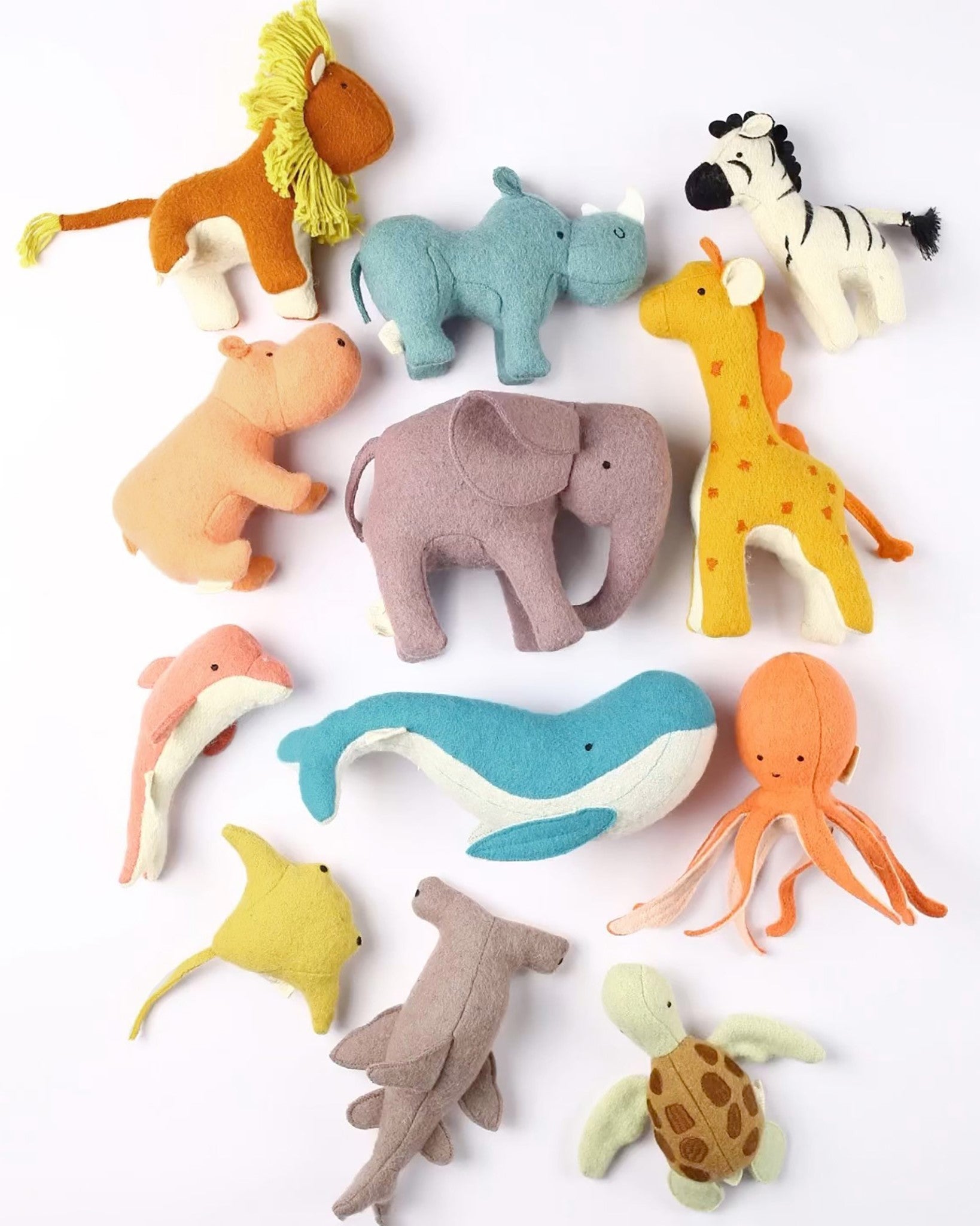 Olli Ella | Holdie Folk Felt Marine Animals (set of 3)