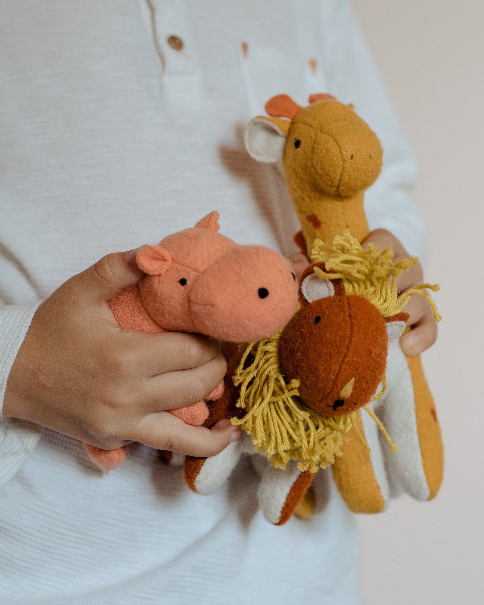 Olli Ella | Holdie Folk Felt Savannah Animals (set of 3)
