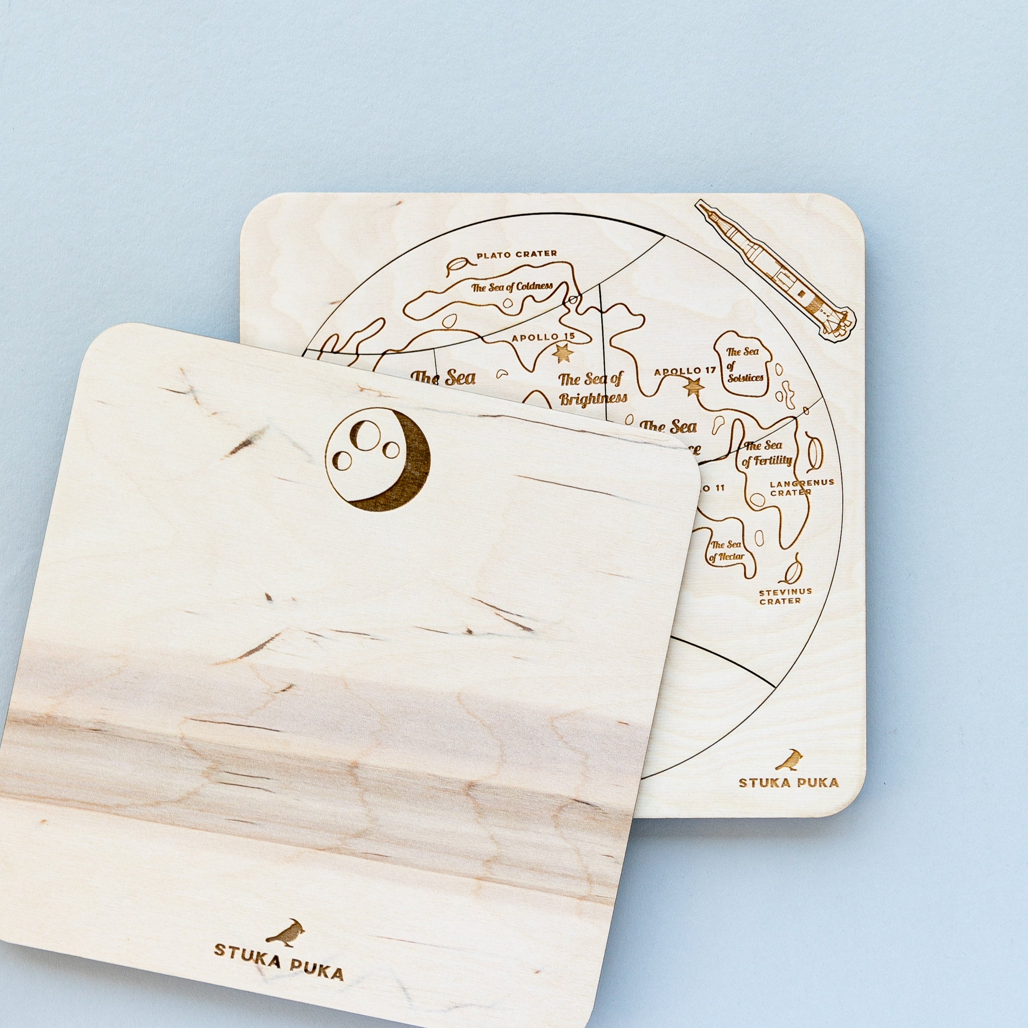 Over the Moon Wooden Puzzle