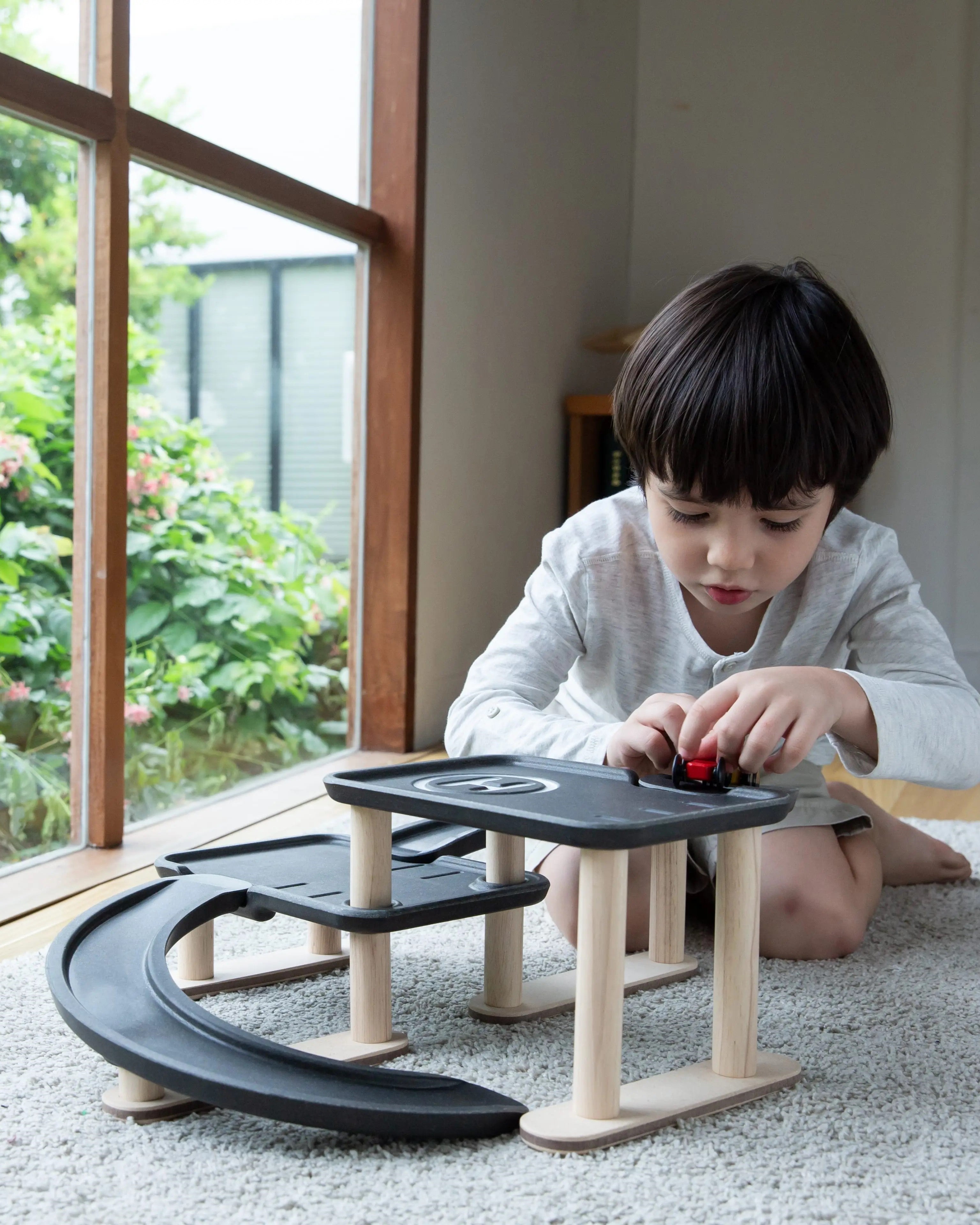 PlanToys | Race N Play Parking Garage