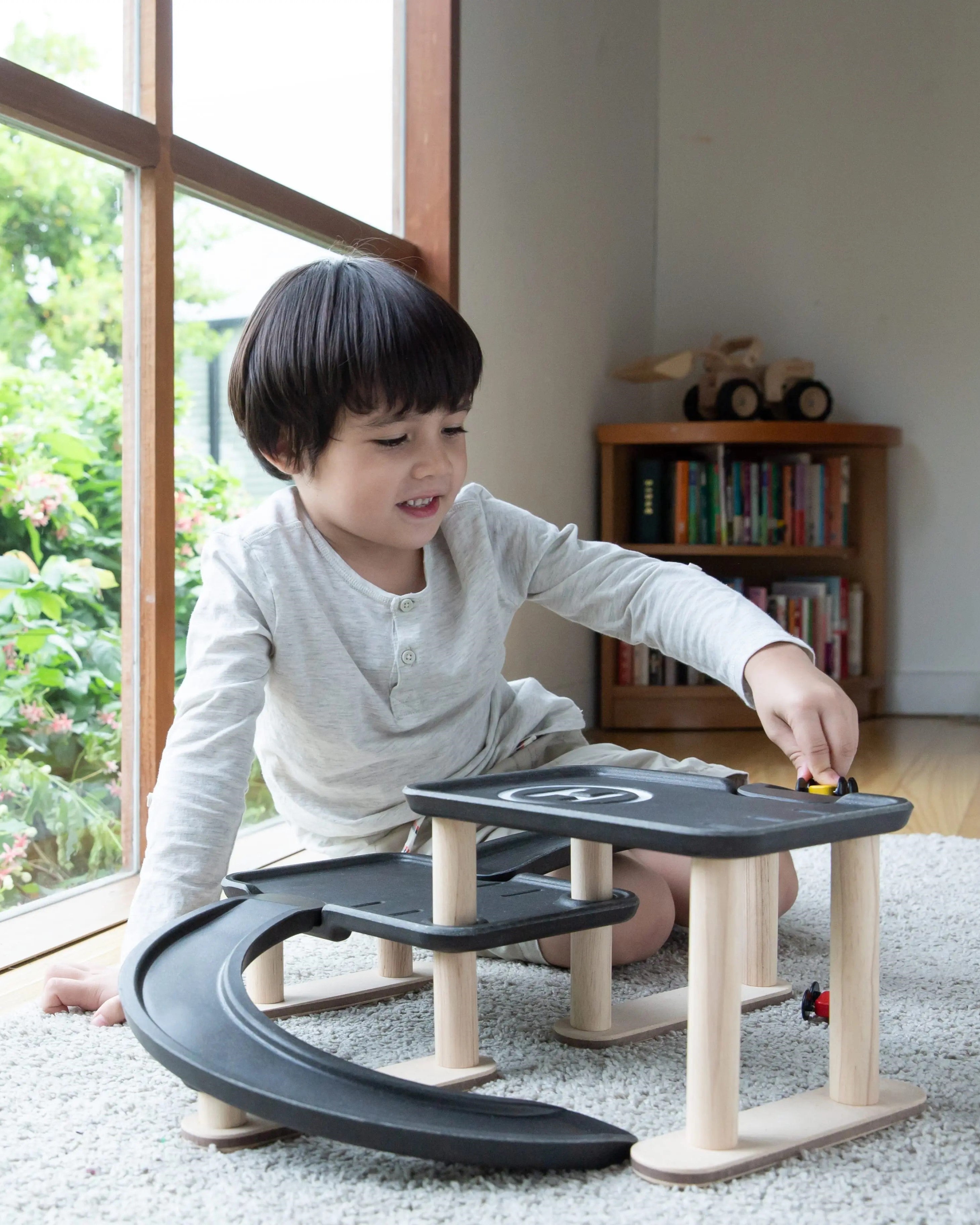 PlanToys | Race N Play Parking Garage