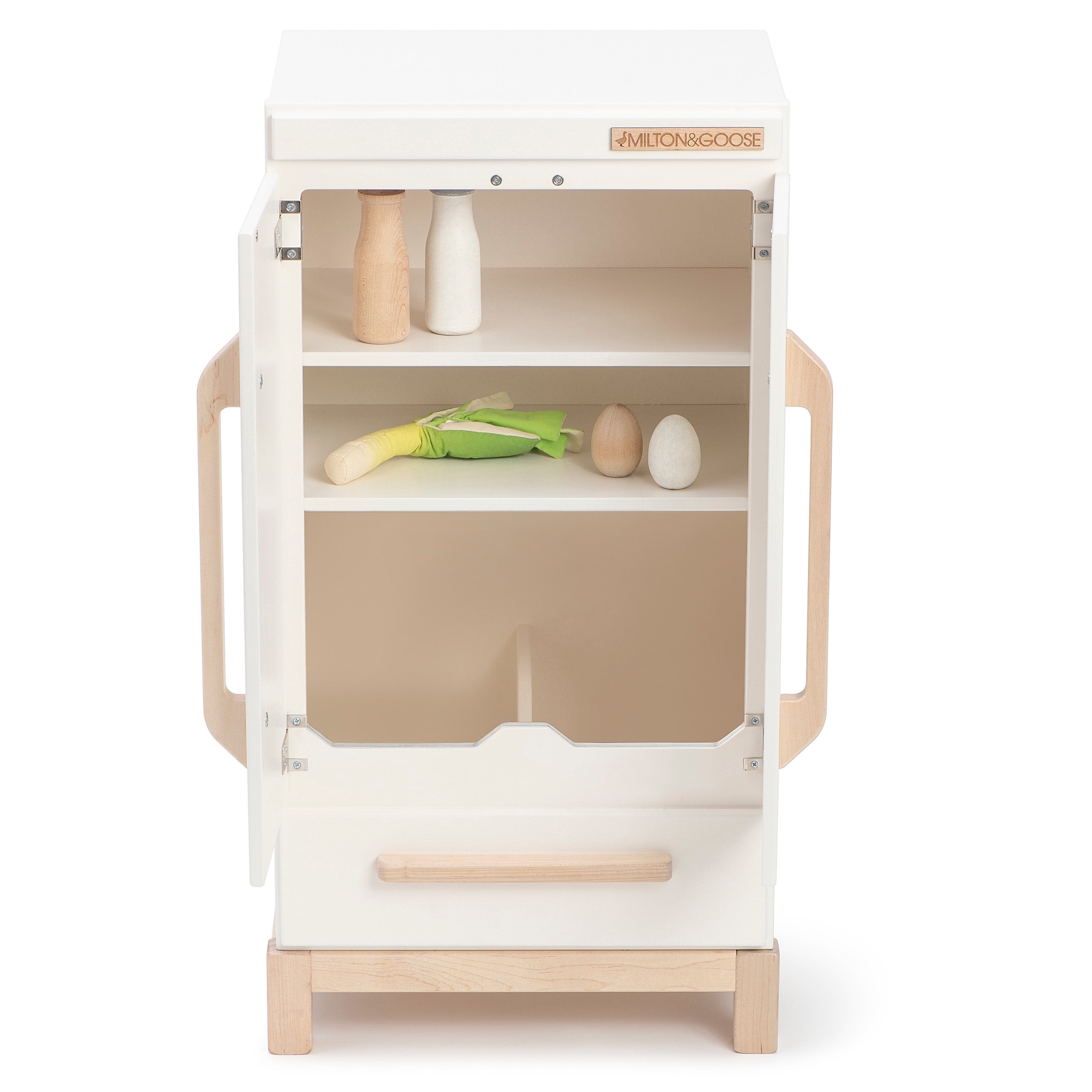 Play Kitchen Fridge - Gray