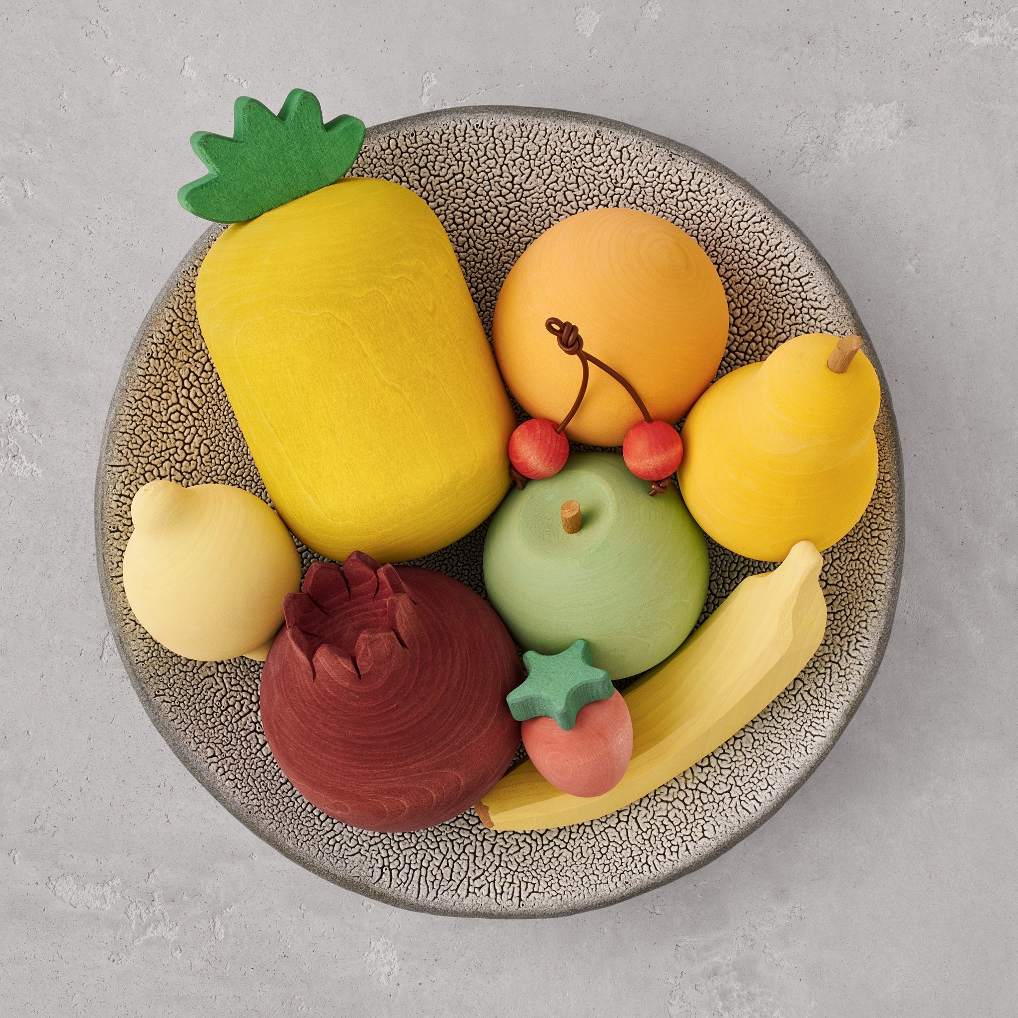 Raduga Grez | Handmade Wooden Fruits (set of 9)