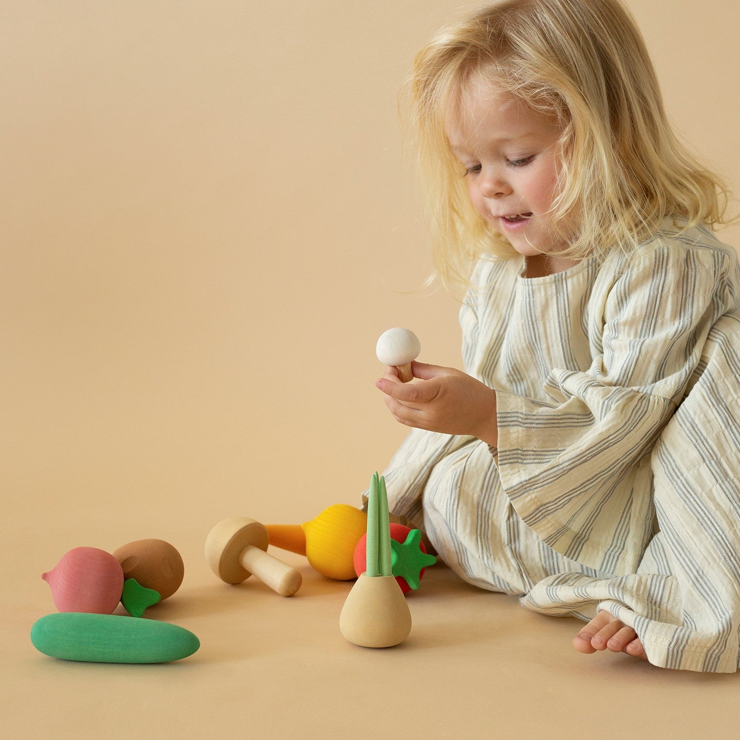 Raduga Grez | Handmade Wooden Vegetables (set of 10)
