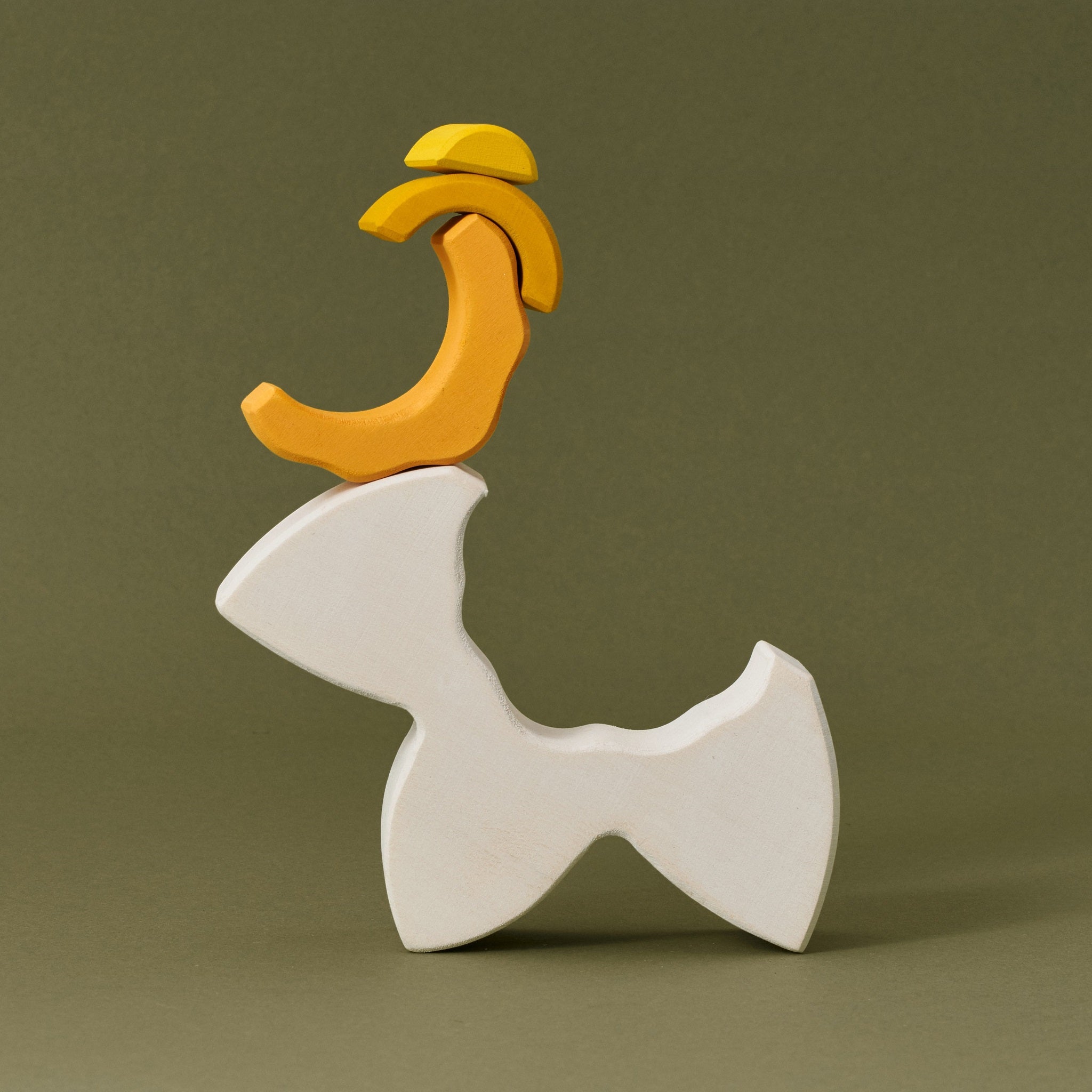Raduga Grez | Wooden Flower Stacker - Narcissus