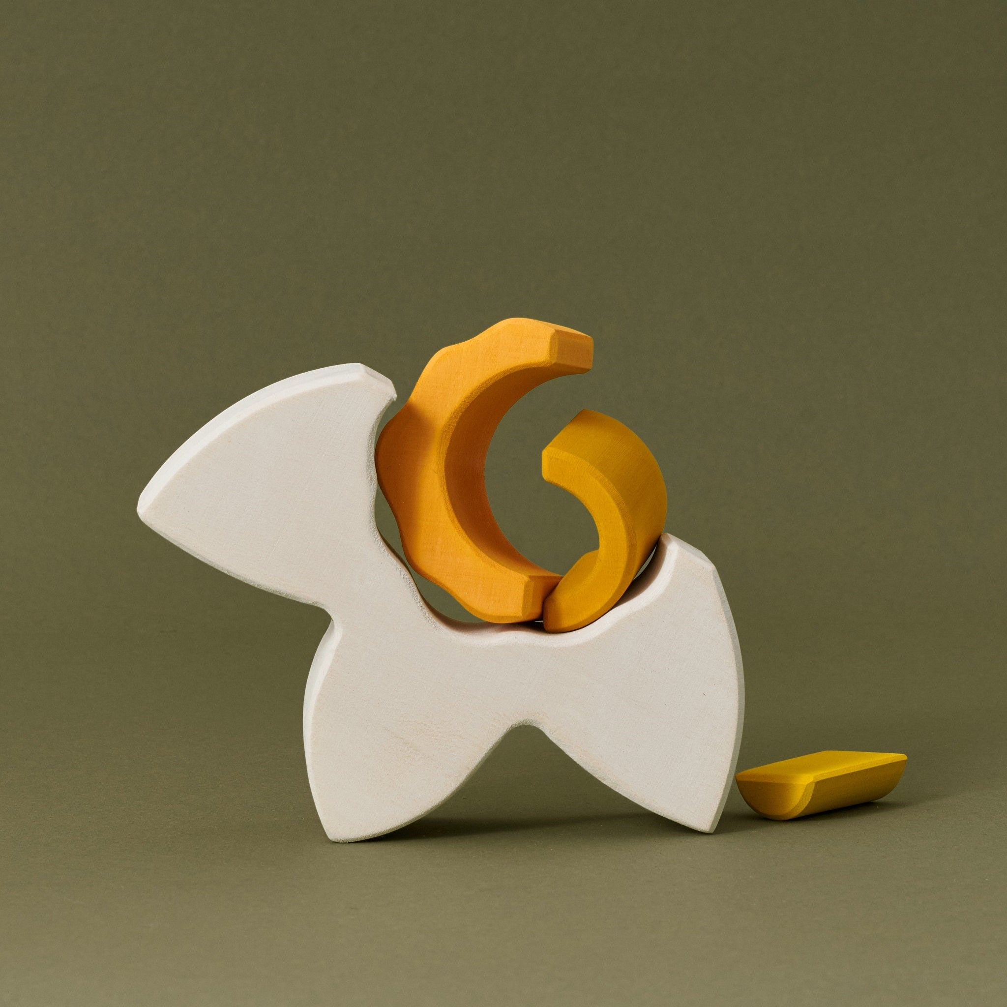 Raduga Grez | Wooden Flower Stacker - Narcissus