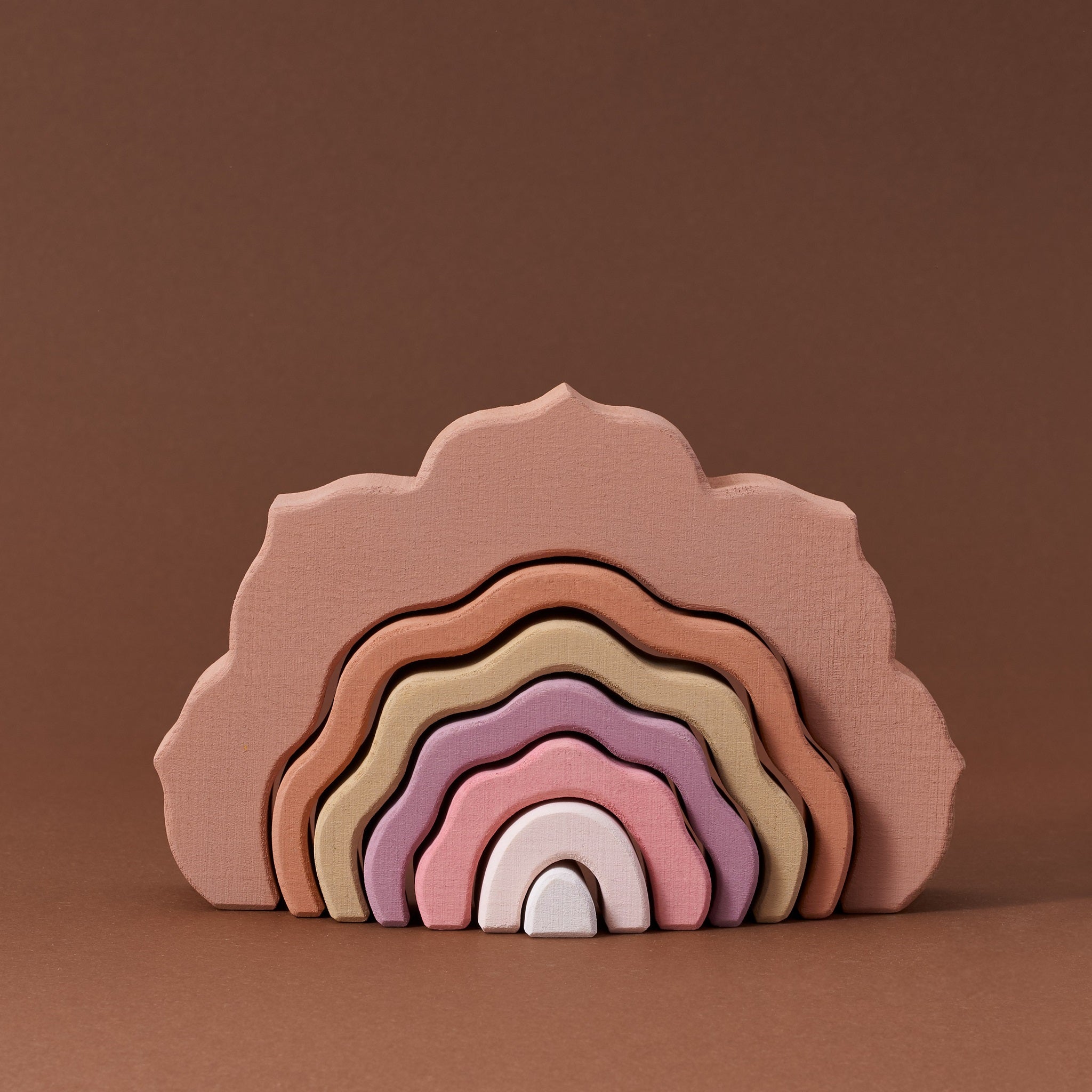 Raduga Grez | Wooden Flower Stacker - Rose