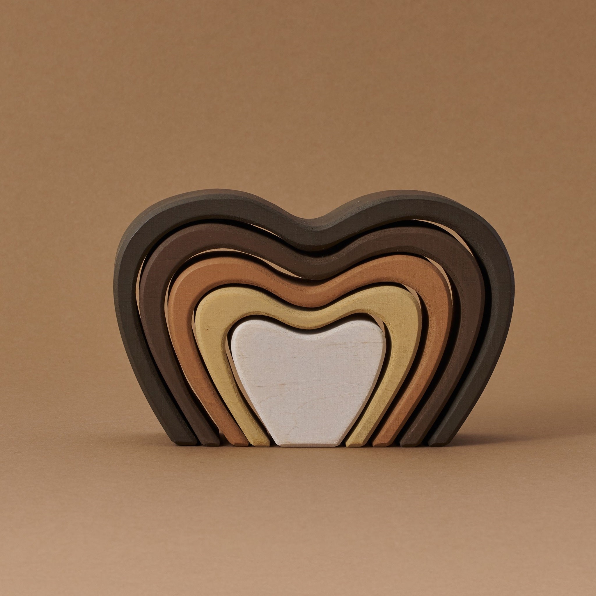 Raduga Grez | Wooden Heart Stacker