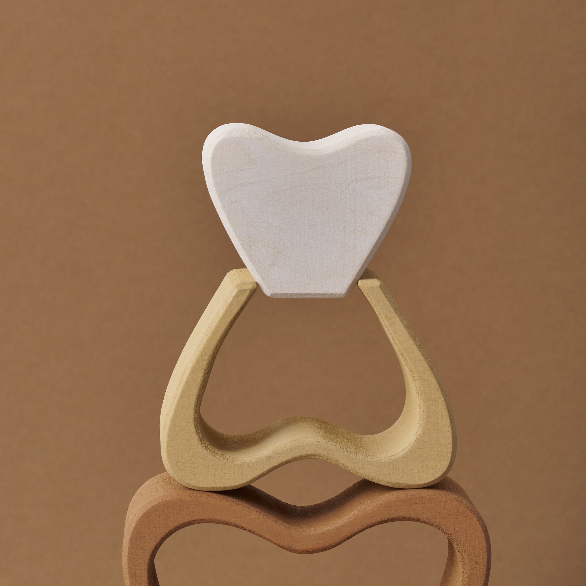 Raduga Grez | Wooden Heart Stacker