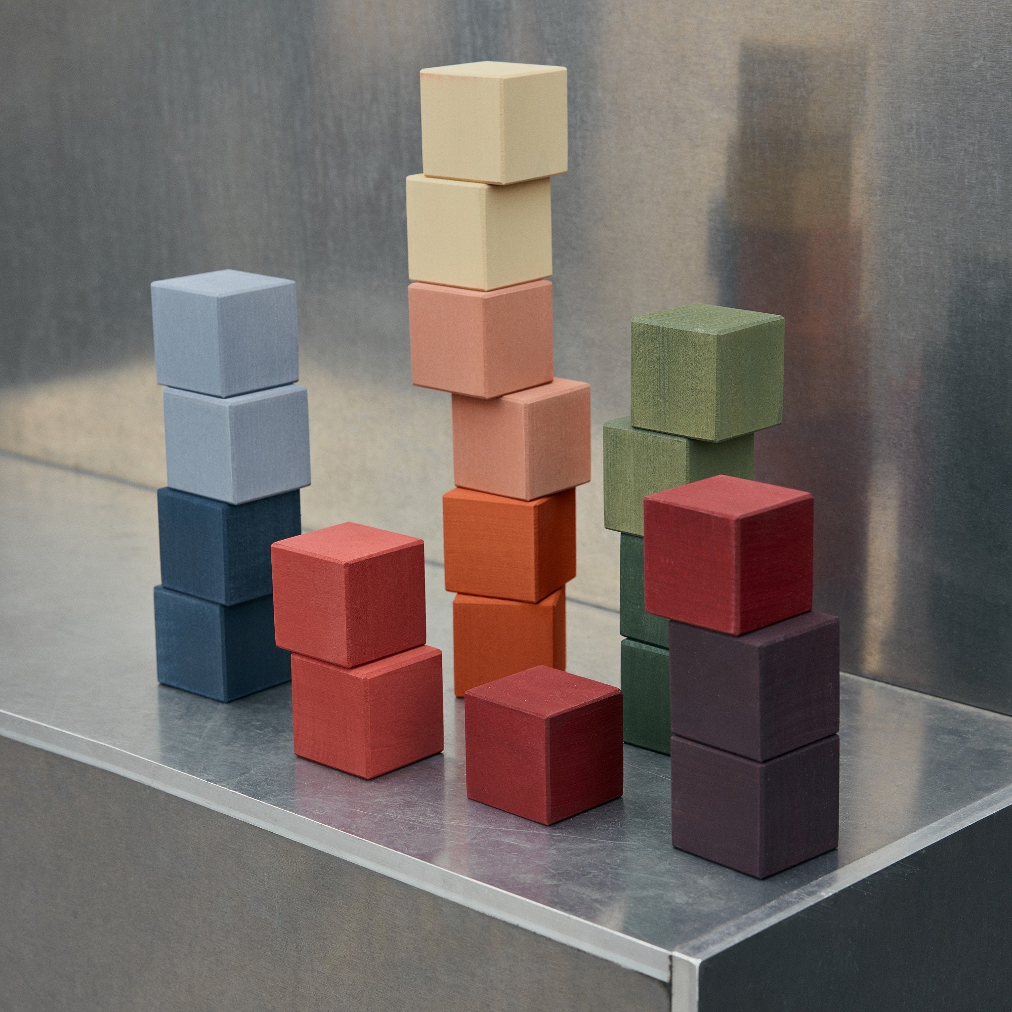 Raduga Grez | Wooden Rainbow Building Cubes