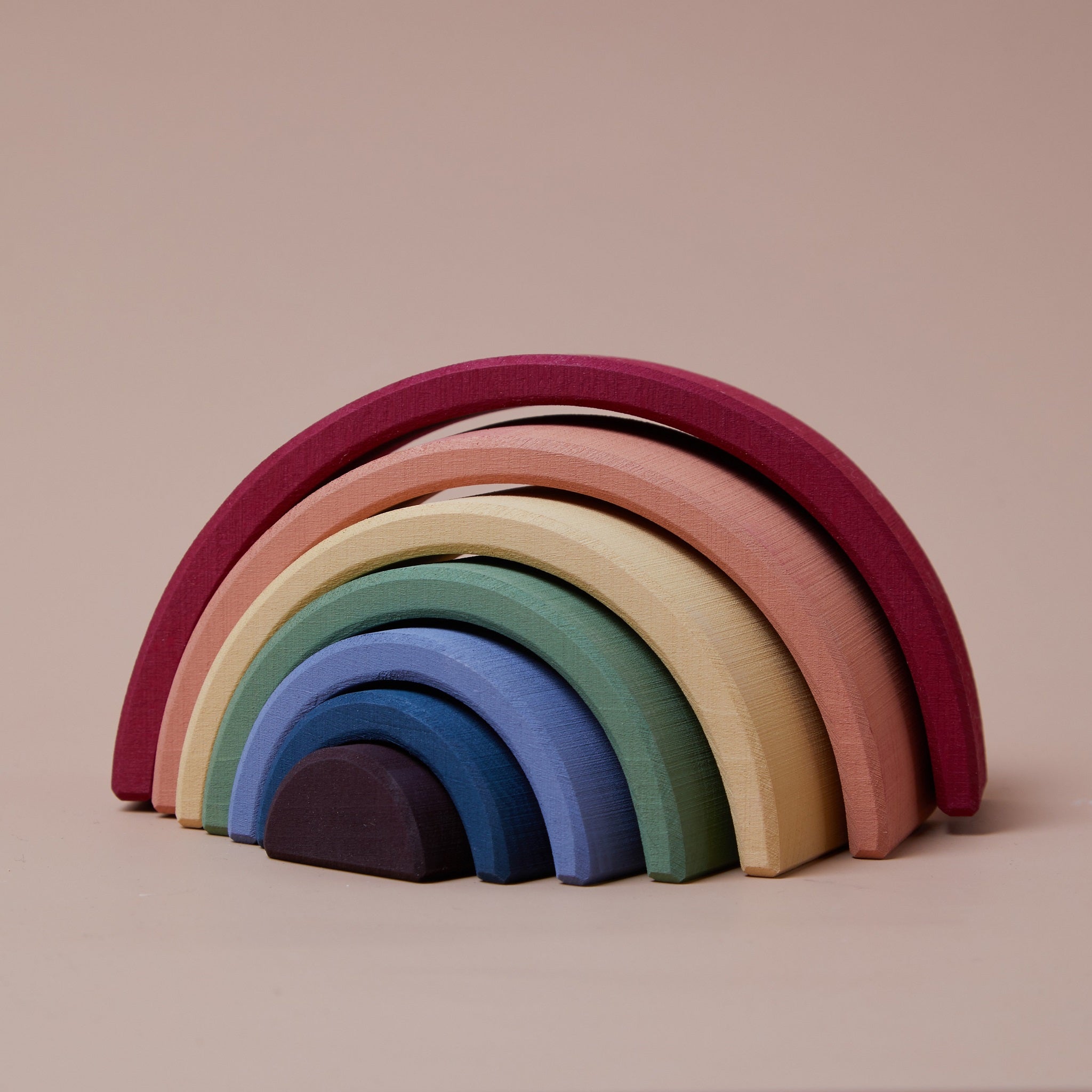 Raduga Grez | Wooden Rainbow Stacker (small)
