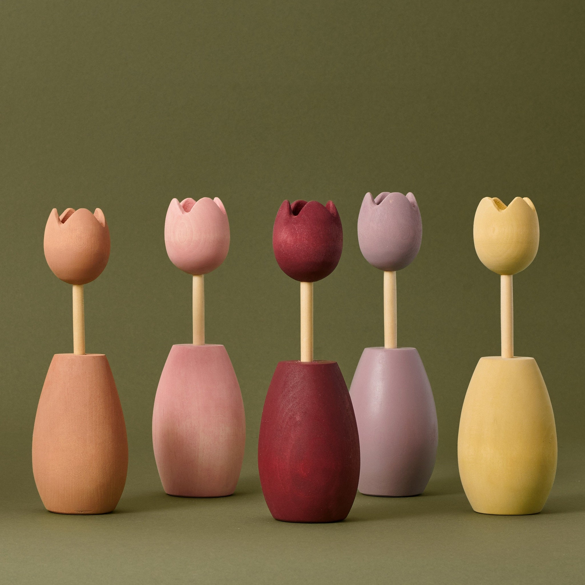 Raduga Grez | Wooden Sorting Tulips