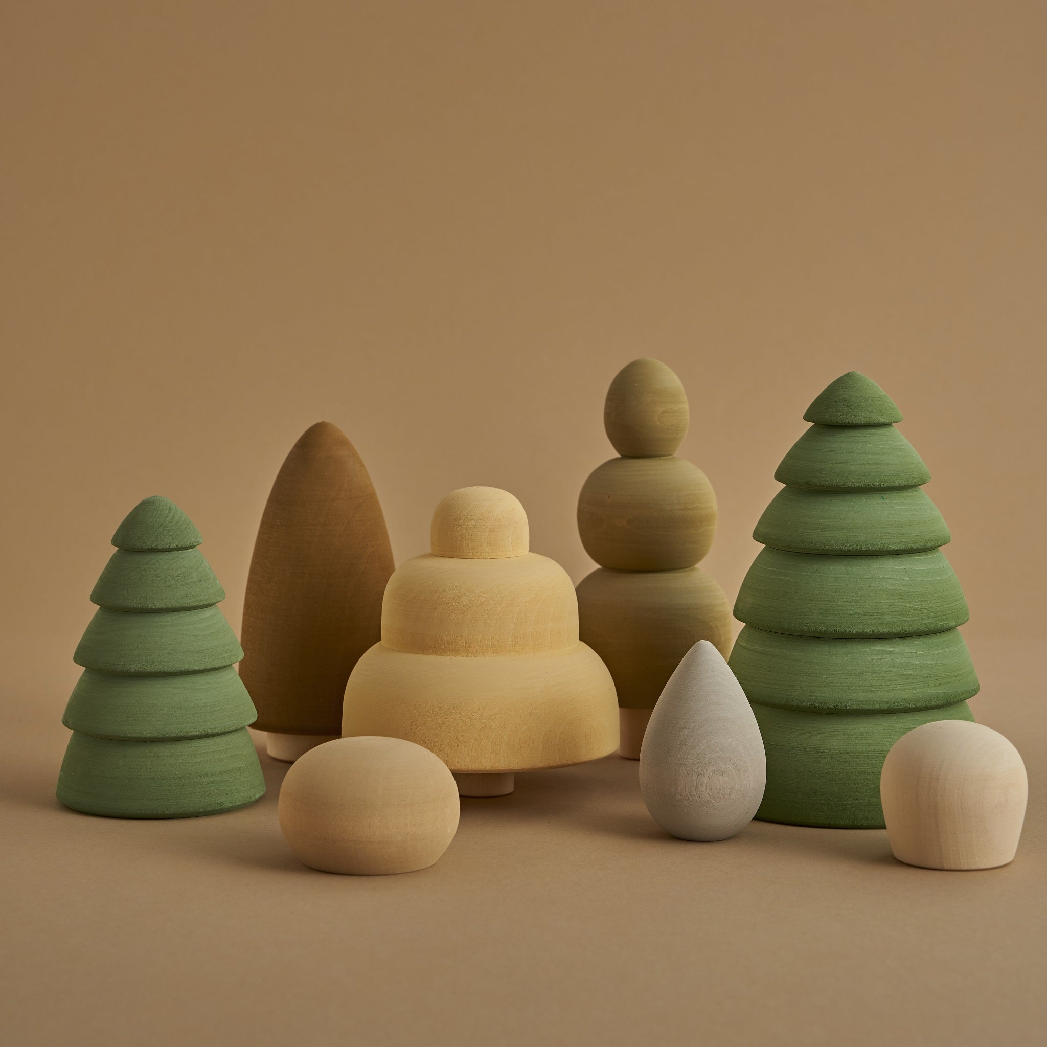 Raduga Grez | Wooden Spring Forest Play Set