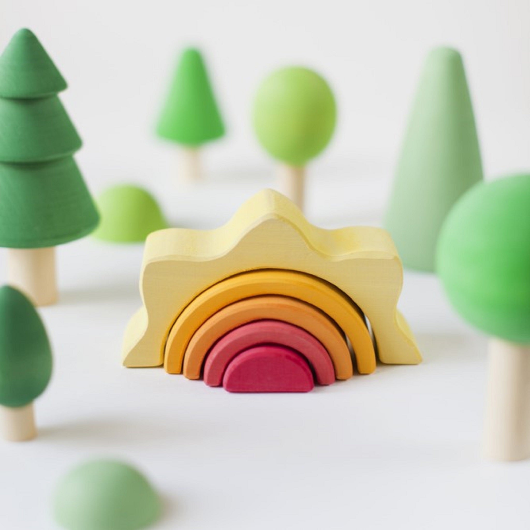 Raduga Grez | Wooden Sun Stacker
