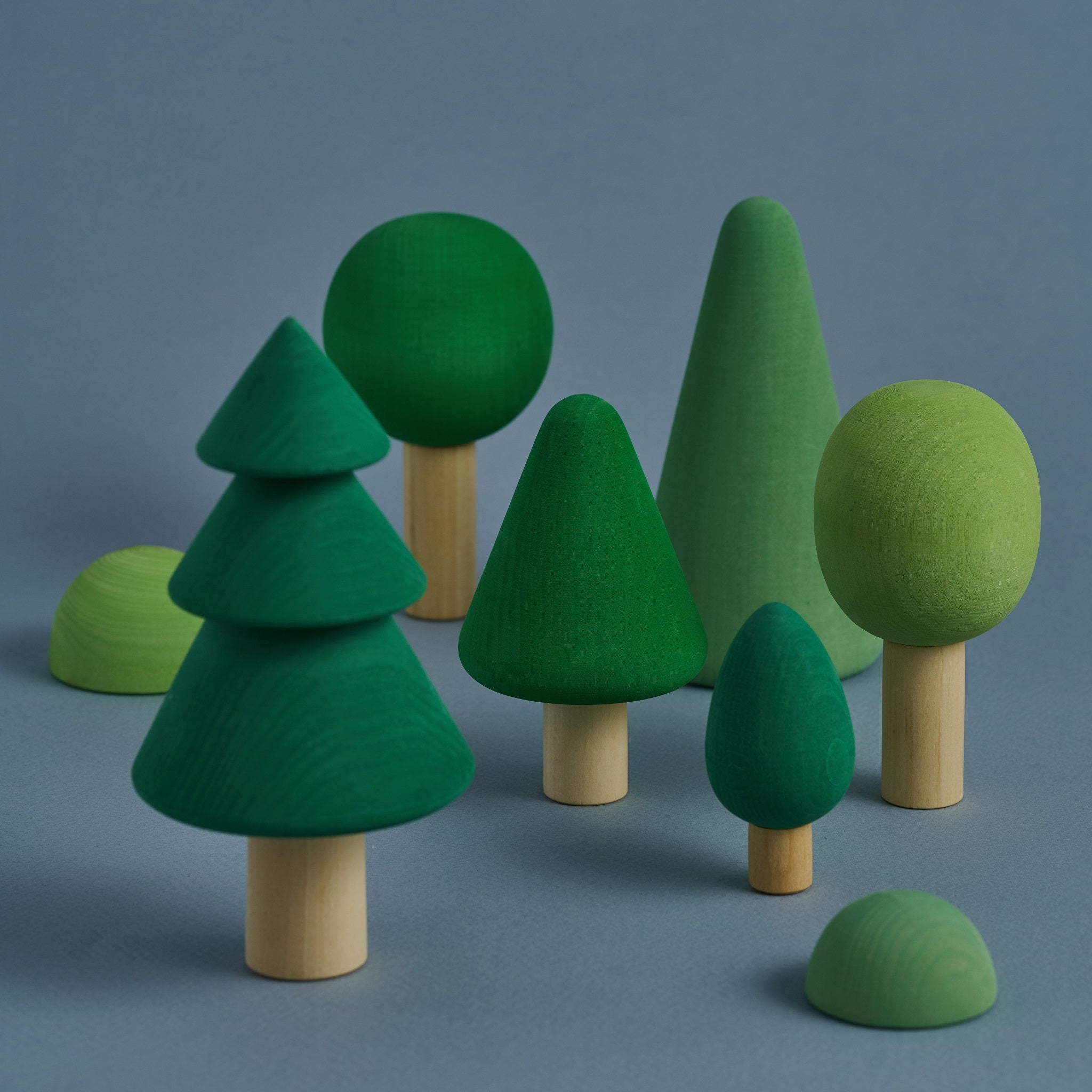 Raduga Grez | Wooden Trees Play Set