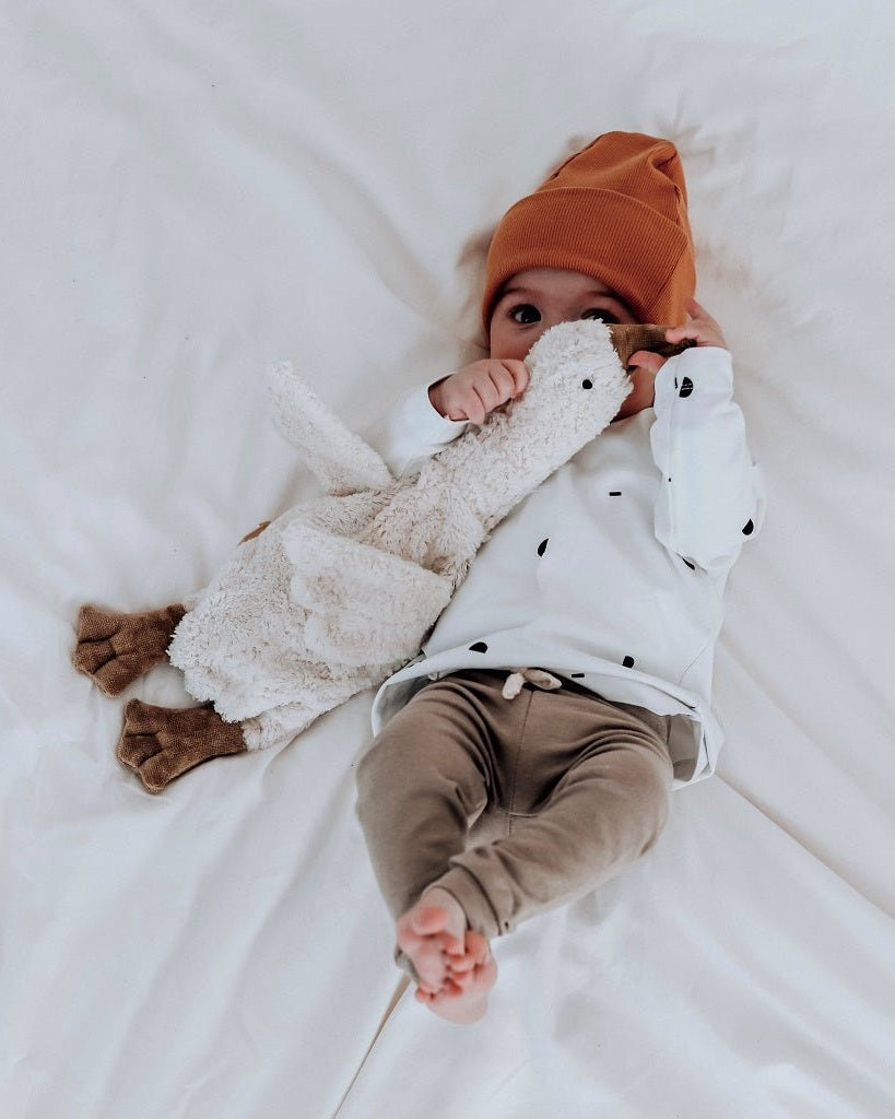 Senger Organic | Cuddly Animal - White Goose