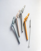 Silicone Rocket Straws - Quarry Mix (4 pack)